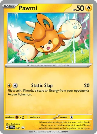 Pawmi #040 · SVP Black Star Promos Pokémon card