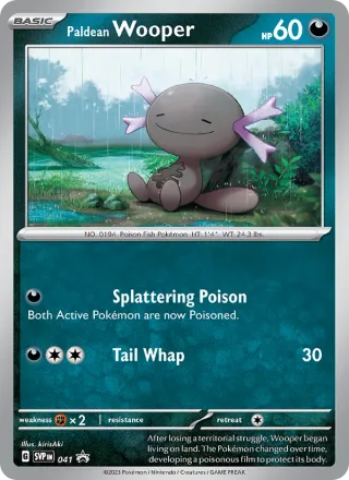 Paldean Wooper #041 · SVP Black Star Promos Pokémon card