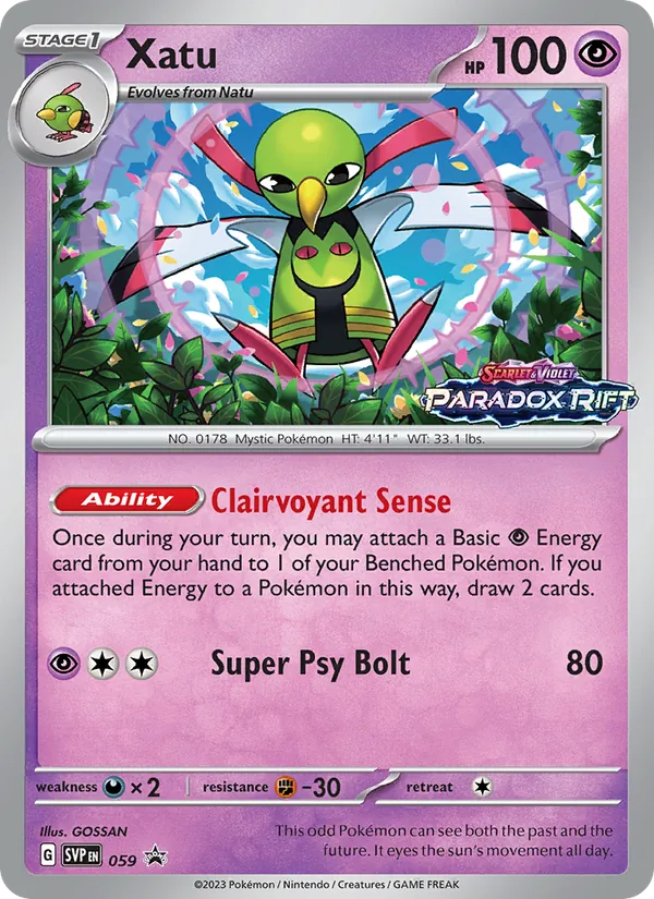 Xatu full card art