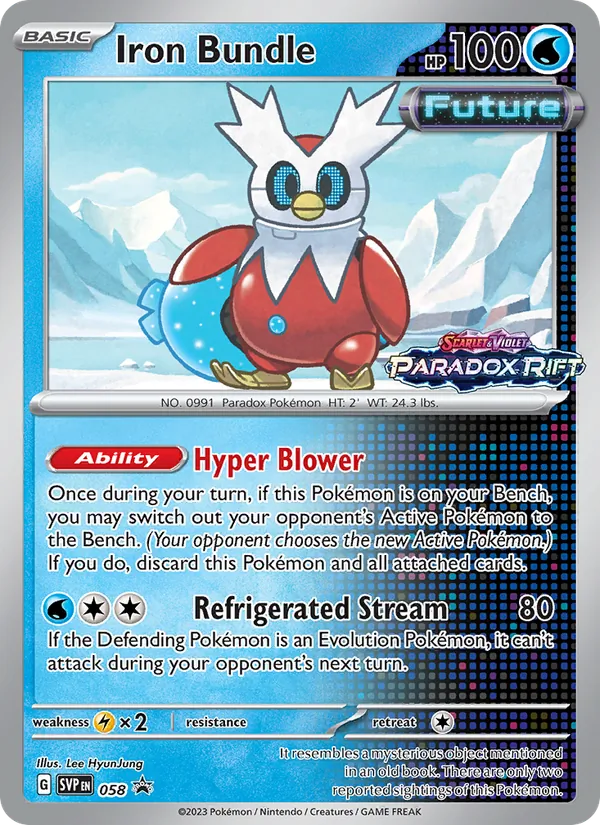 Iron Bundle full card art