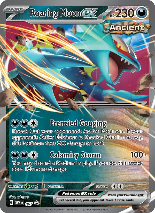 Roaring Moon ex full card art