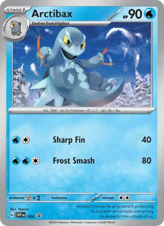 Arctibax #064 · SVP Black Star Promos Pokémon card