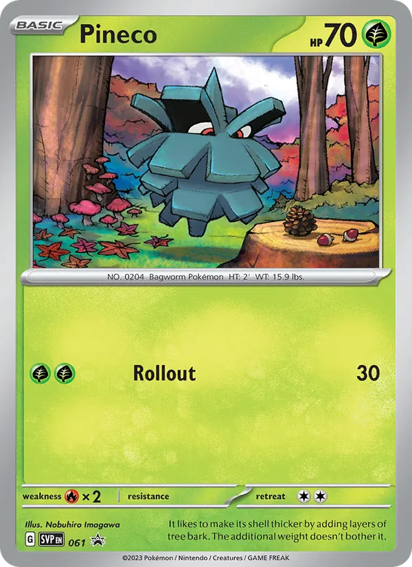 Pineco full card art