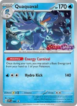 Quaquaval · SVP Black Star Promos Pokémon card
