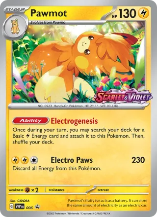 Pawmot #006 · SVP Black Star Promos Pokémon card