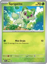 Sprigatito · SVP Black Star Promos Pokémon card