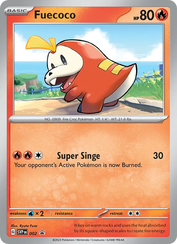 Fuecoco full card art