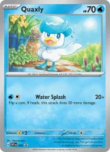 Quaxly · SVP Black Star Promos Pokémon card