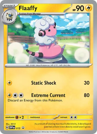 Flaaffy #015 · SVP Black Star Promos Pokémon card