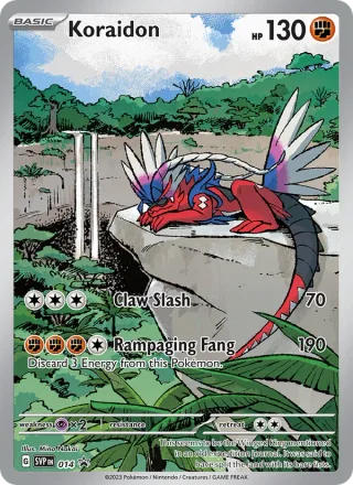 Koraidon #014 · SVP Black Star Promos Pokémon card