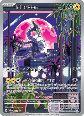 Miraidon #013 · SVP Black Star Promos Pokémon card