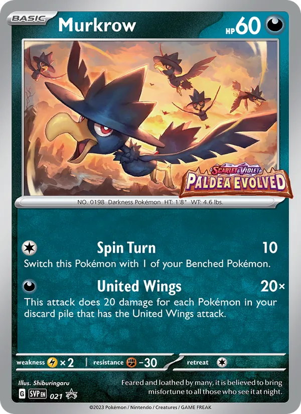 Murkrow full card art