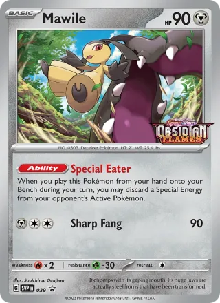 Mawile #039 · SVP Black Star Promos Pokémon card