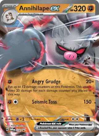 Annihilape ex #032 · SVP Black Star Promos Pokémon card
