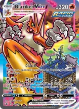 Blaziken VMAX · Chilling Reign Pokémon card