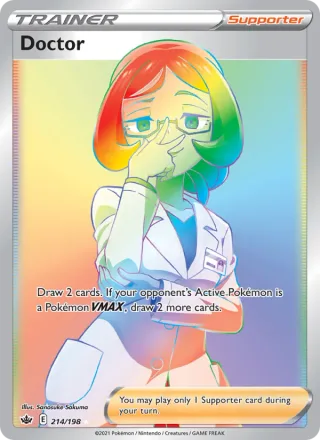 Doctor #214 · Chilling Reign Pokémon card