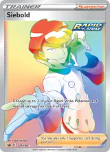 Siebold · Chilling Reign Pokémon card