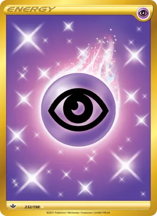 Psychic Energy #232 · Chilling Reign Pokémon card
