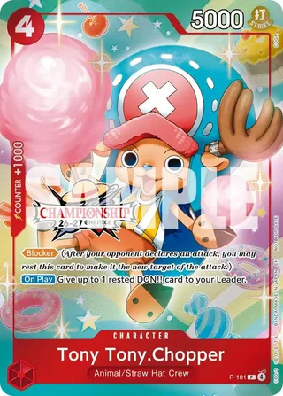 Tony Tony.Chopper (CS 26-27 Celebration Pack) #P-101-cs-26-27-celebration-pack · One Piece Promotion Cards One Piece card