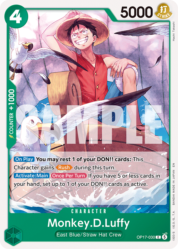 Monkey.D.Luffy full card art