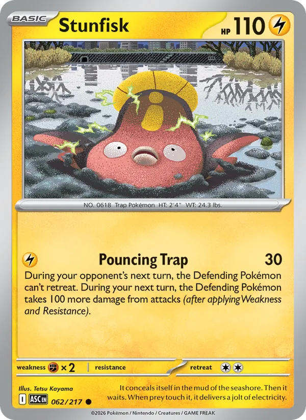 Stunfisk full card art