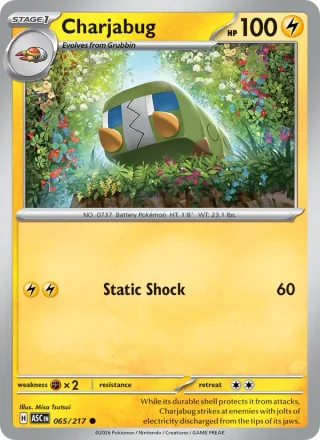 Charjabug #065 · Ascended Heroes Pokémon card