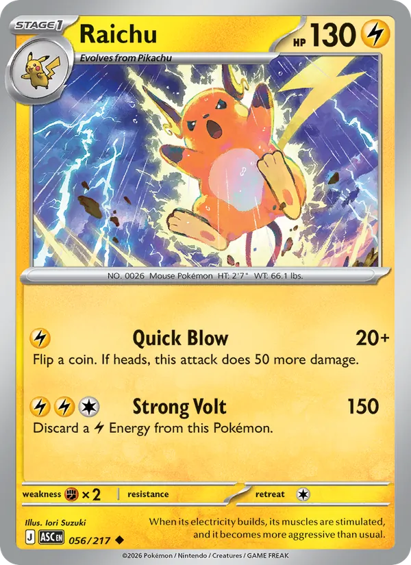 Raichu full card art