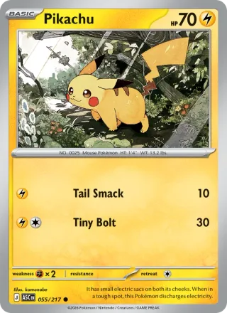 Pikachu #055 · Ascended Heroes Pokémon card