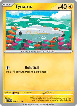 Tynamo #059 · Ascended Heroes Pokémon card