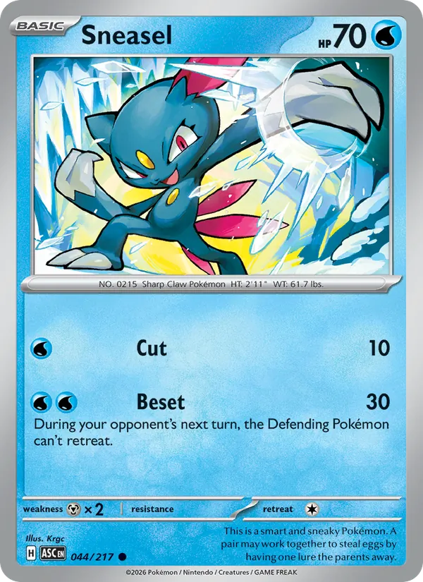 Sneasel full card art