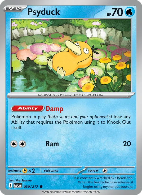 Psyduck full card art