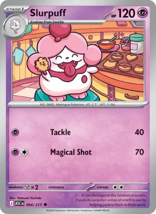 Slurpuff #094 · Ascended Heroes Pokémon card