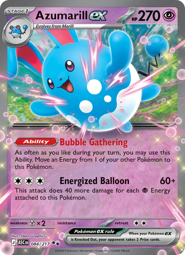 Azumarill ex full card art