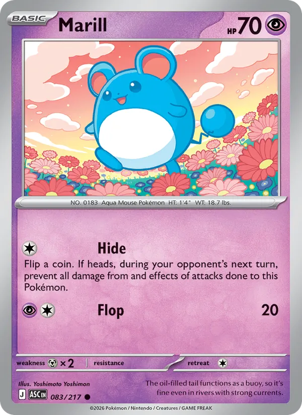 Marill full card art