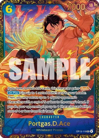 Portgas.D.Ace (Treasure Cup 2026) #OP13-119-treasure-cup-2026 · One Piece Promotion Cards One Piece card