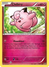 Clefairy · Furious Fists Pokémon card