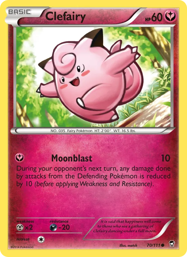 Clefairy full card art