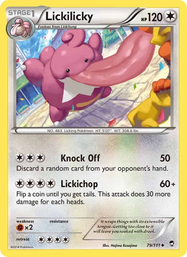 Lickilicky full card art