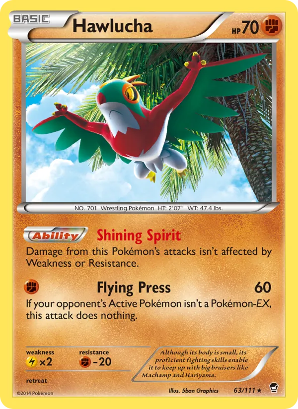 Hawlucha full card art
