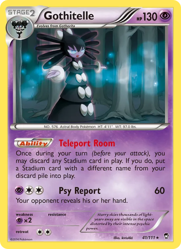 Gothitelle full card art