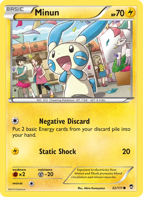 Minun full card art