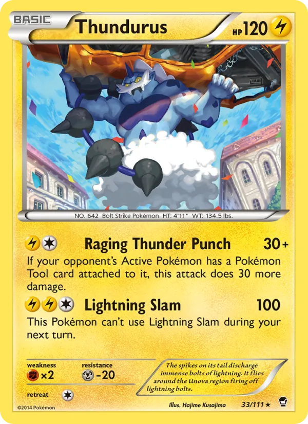 Thundurus full card art