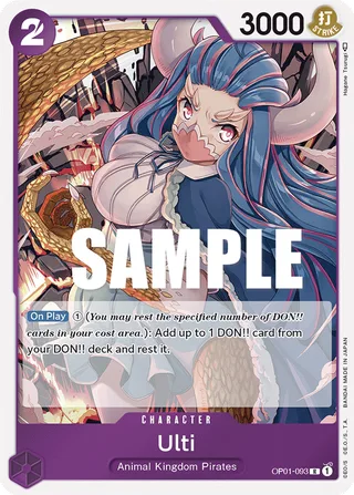 Ulti #OP01-093 · Romance Dawn One Piece card