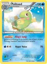 Politoed · Furious Fists Pokémon card