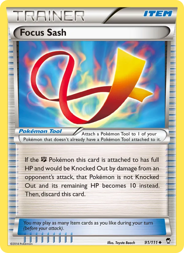 Focus Sash full card art