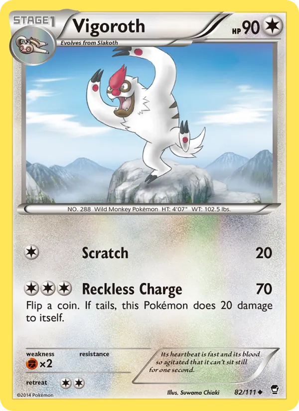 Vigoroth full card art