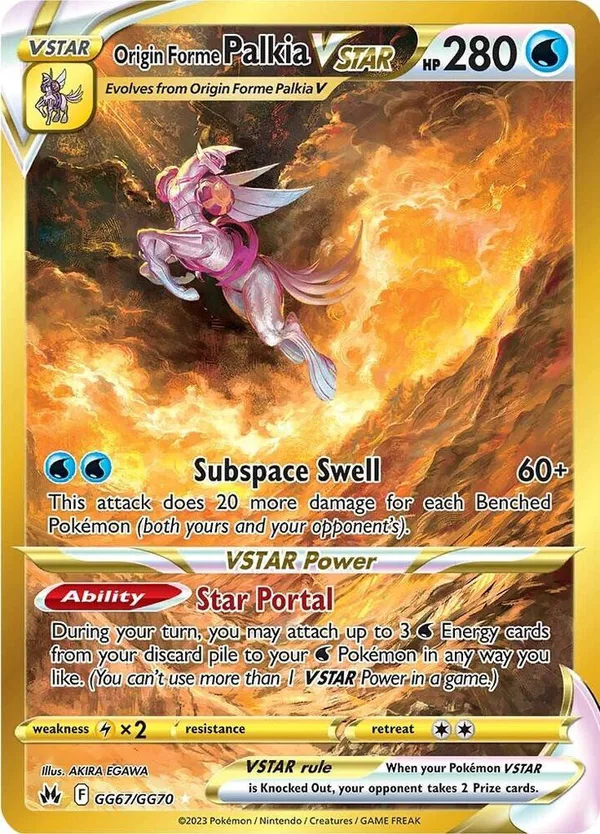 Origin Forme Palkia VSTAR full card art