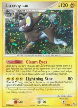Luxray · Diamond & Pearl Pokémon card