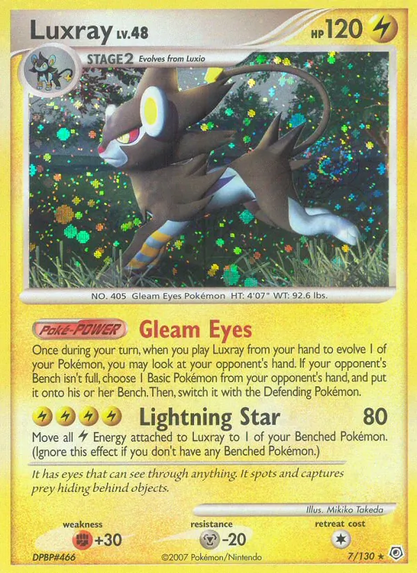 Luxray full card art