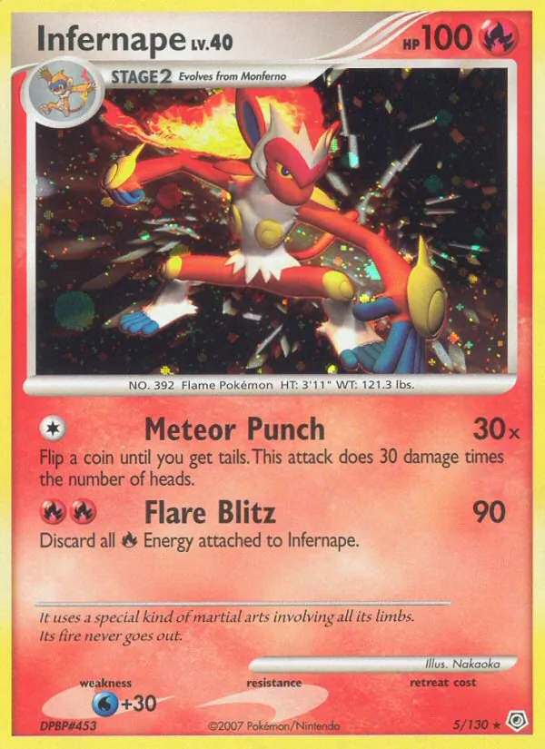 Infernape full card art
